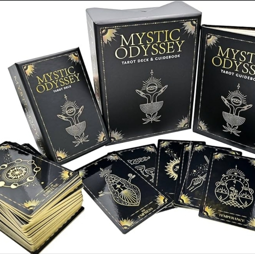 Mystic Odyssey Tarot Deck and Guidebook